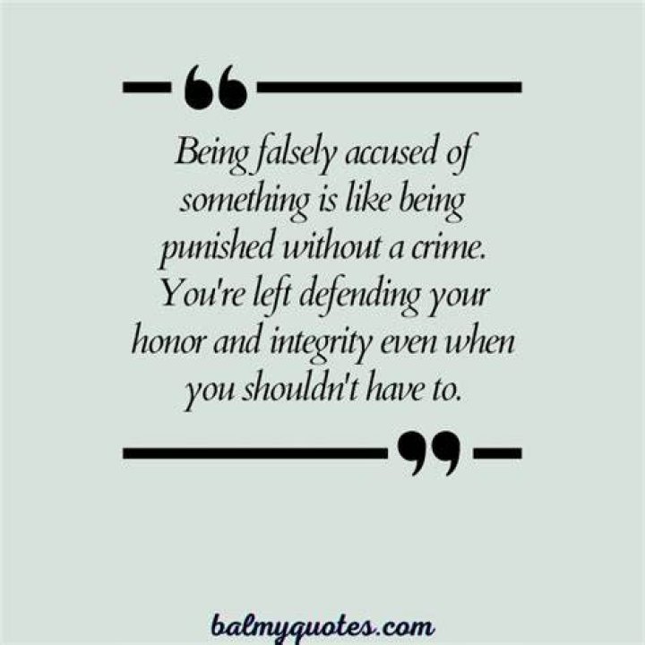 33 Quotes About Being Accused of Stealing
