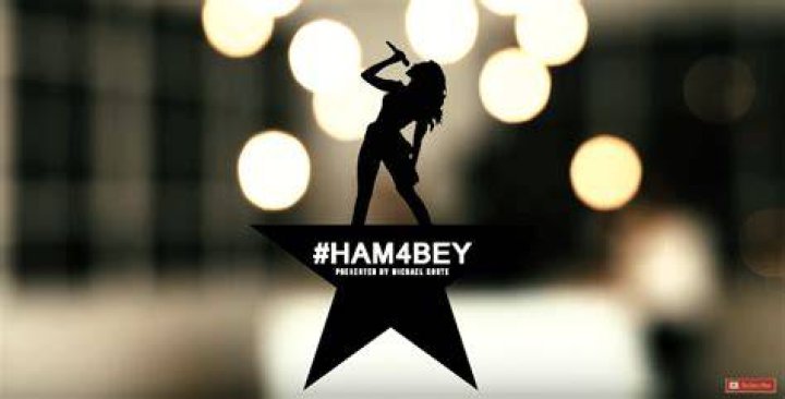#HAM4BEY : The Perfect Hamilton and Beyonce Mash-Up 1