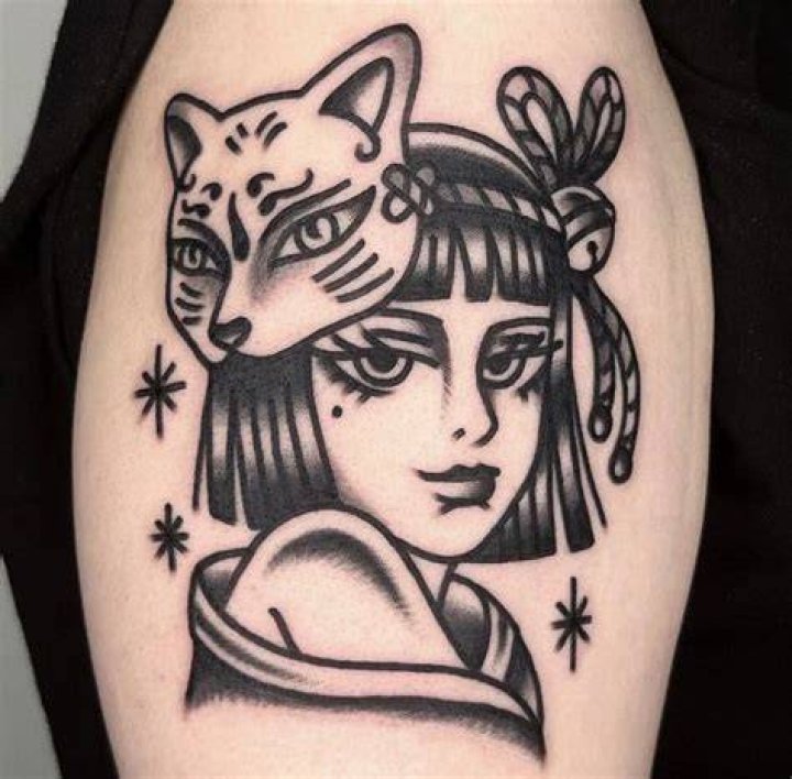 ‘Pretty Lady’ Tattoo