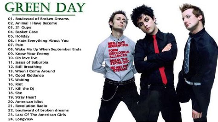 Top Five Green Day Songs