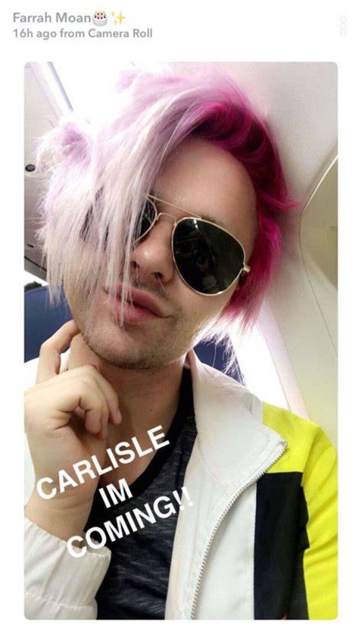What is Farrah Moan's Snapchat?